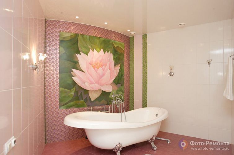 Ремонт ванной прованс