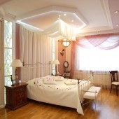 Розовые спальни фото - дизайн интерьера