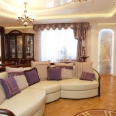 Зеленые гостиные фото - дизайн интерьера