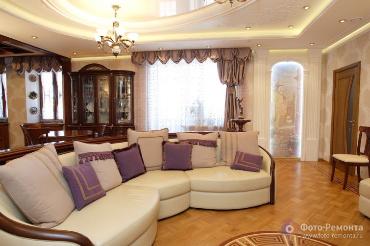  Интерьер классической гостиной