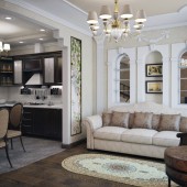 Белые гостиные фото - дизайн интерьера