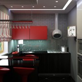 Кухни в стиле модерн фото - дизайн интерьера