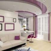 Дизайн-проект интерьера квартиры для молодой девушки