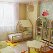 Детские комнаты фото - дизайн интерьера