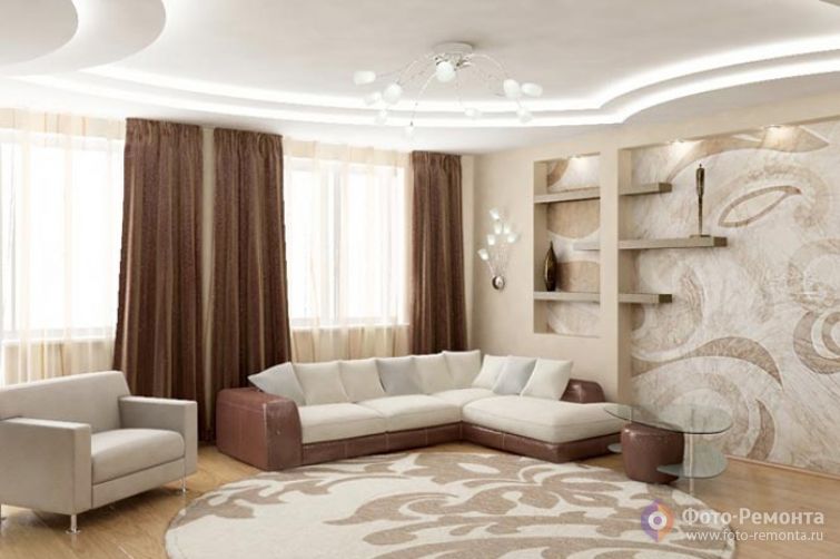 Дизайн трехкомнатной квартиры от Перистиль