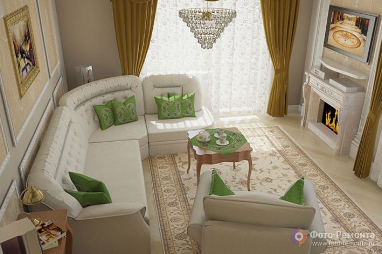 Дизайн интерьера в стиле классицизм