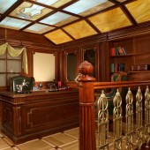 Домашний кабинет в классическом стиле фото - дизайн интерьера