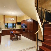 Дизайн двухуровневой квартиры, 223 кв.м.