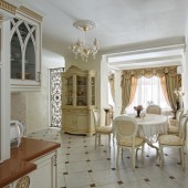 Белые столовые фото - дизайн интерьера