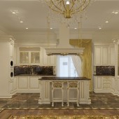 Бежевые кухни фото - дизайн интерьера