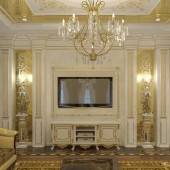Бежевые гостиные фото - дизайн интерьера