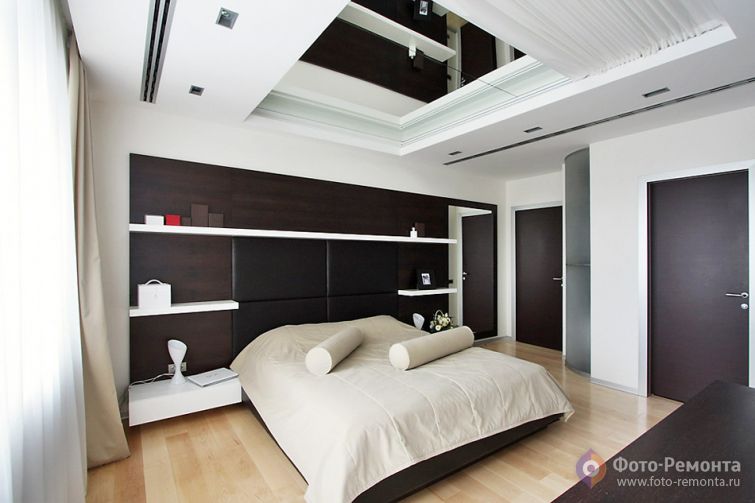 Оформление современной спальни