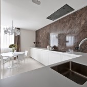 Белые кухни фото - дизайн интерьера