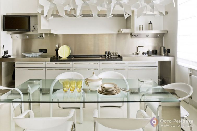Белые кухни