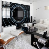 Оригинальное оформление ТВ-зоны