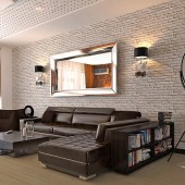 Интерьер квартиры площадью 120 кв.м. в г. Киев