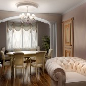 Столовые в светлых тонах фото - дизайн интерьера