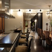 Кухня, столовая и коридор