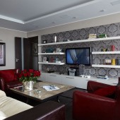 Интерьер квартиры в благородных серых тонах