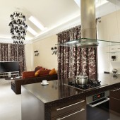 Бежевые кухни фото - дизайн интерьера