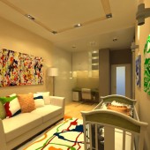 Детская с яркими элементами