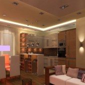 Кухня и столовая