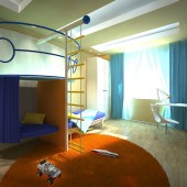 Детские комнаты фото - дизайн интерьера