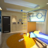 Детские комнаты фото - дизайн интерьера