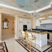 Бежевые кухни фото - дизайн интерьера