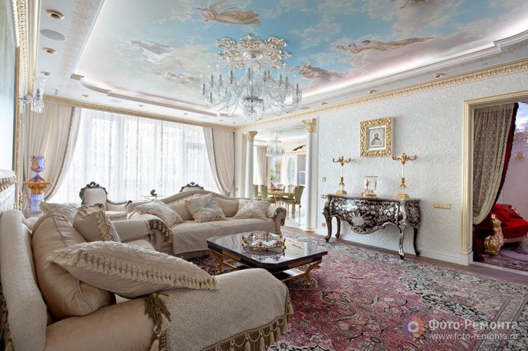 Дизайн апартаментов в классическом стиле