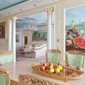 Белые столовые фото - дизайн интерьера