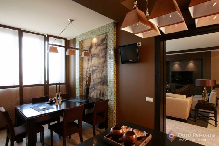 Коричневые столовые