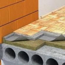 Конструкция плавающего пола
