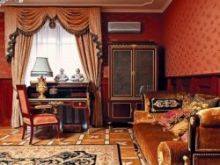 Оформление гостиной в английском стиле