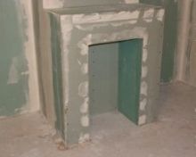 Обшивка каркаса портала гипсокартоном