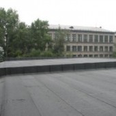 Крыша из мягкой рулонной кровли
