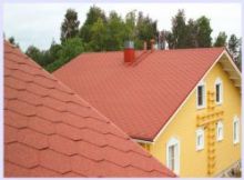 Мягкая кровля из битумной церепицы