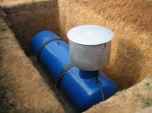 Газгольдер в земле