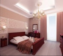 Люстра с плафонами в классическом интерьере