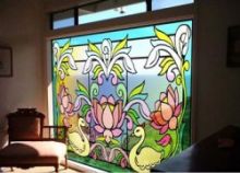 Витражи в интерьере квартиры