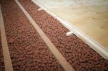 Использование керамзита для утепления пола