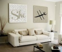 Постеры с элементами текста