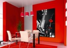 Постер в современном интерьер