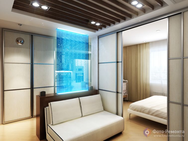 Воздушные занавески – изящная перегородка между родителями и ребенком 