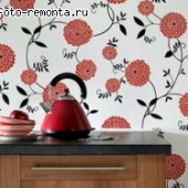 Как выбрать и подобрать обои для кухни?