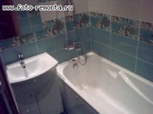 Дизайн ванной комнаты в `хрущевке`