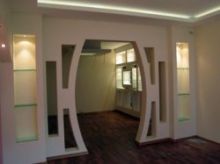 Арки из гипсокартона в интерьере