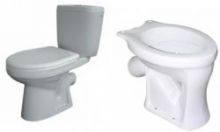 Горизонтальный и косой выпуск унитаза